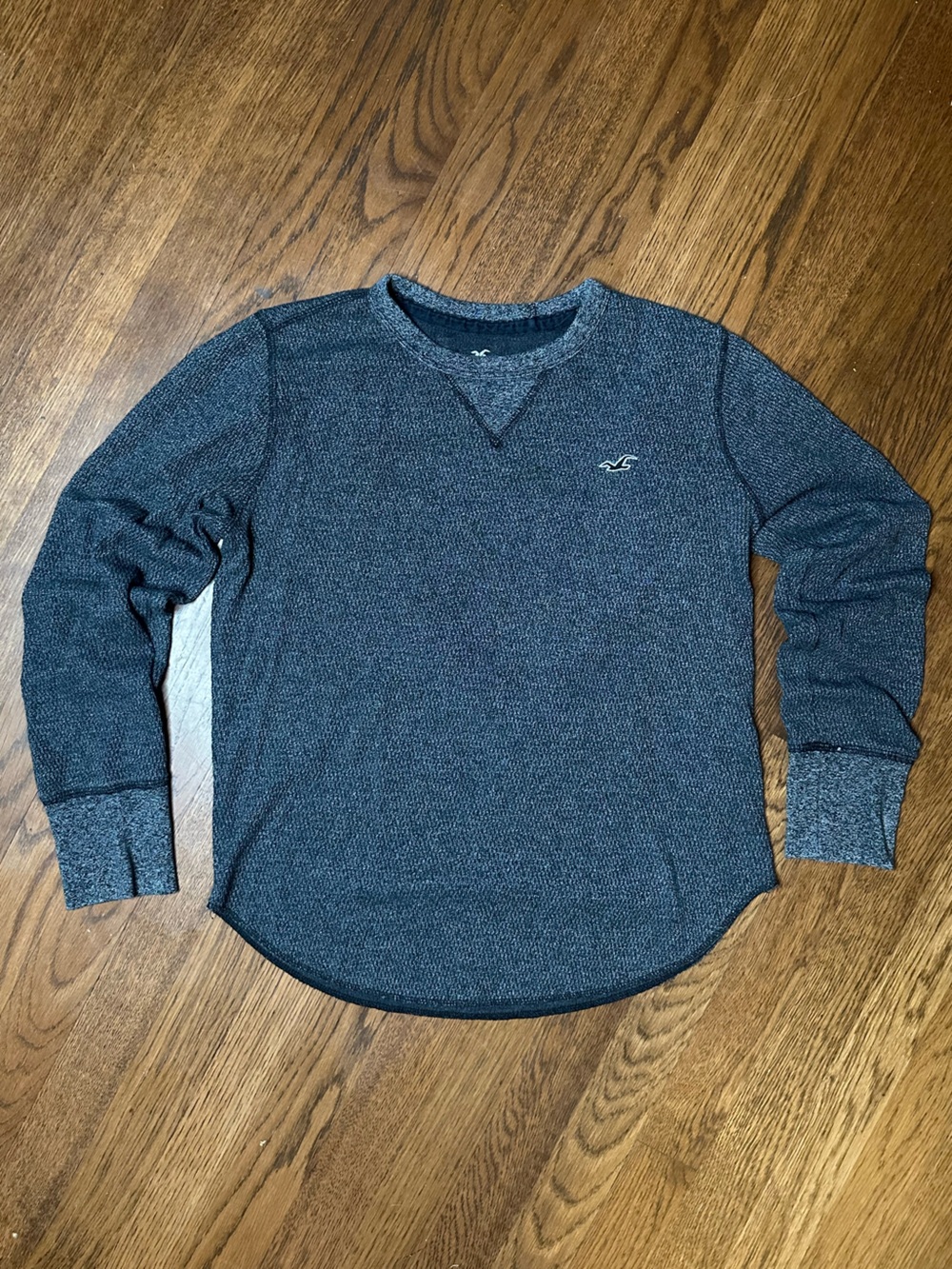 Hollister Navy Thermal Pull Over